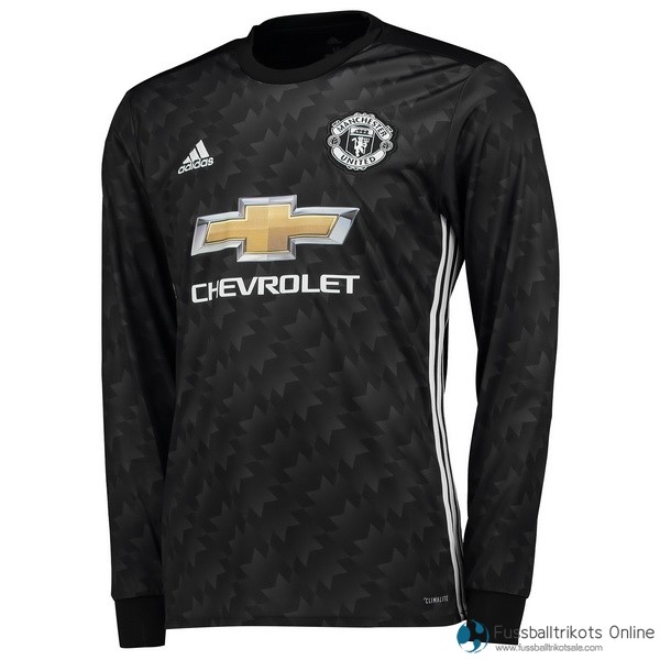 Manchester United Trikot Auswarts ML 2017-18 Fussballtrikots Günstig